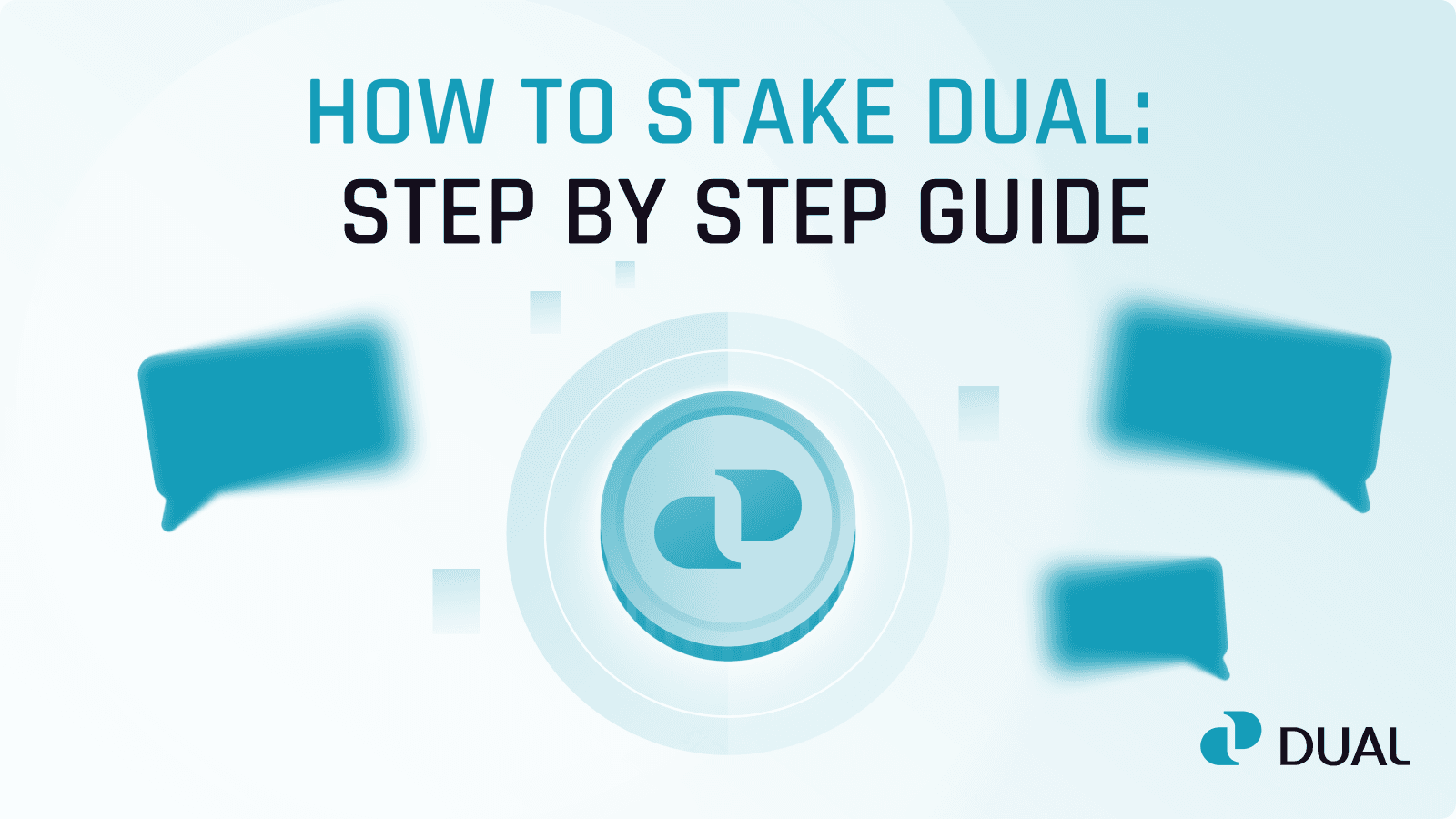 How to stake DUAL